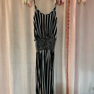 NWOT Blue Life Midi Stripe Dress